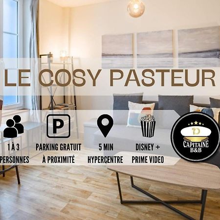 Apartamento Le Cosy Pasteur 5 Min Hypercentre Parking Public Gratuit A Proximite Troyes Exterior foto